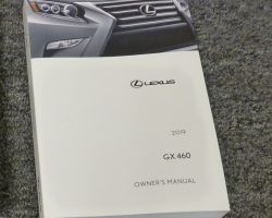 2019 Lexus GX460 Owner's Manual