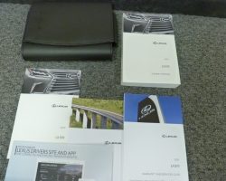 2019 Lexus LX570 Owner's Manual Set