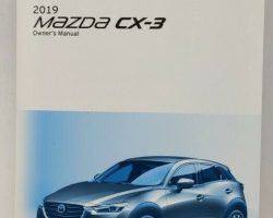 2019 Mazda CX-3 Owner's Manual