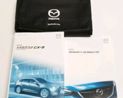 2019 Mazda CX-9 Owner's Manual Set
