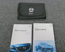2019 Mazda MX-5 Miata Owner's Manual Set