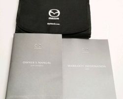 2019 Mazda3 Owner's Manual Set