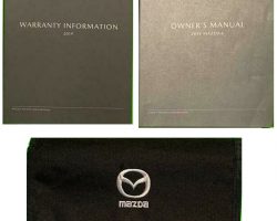 2019 Mazda6 Owner's Manual Set