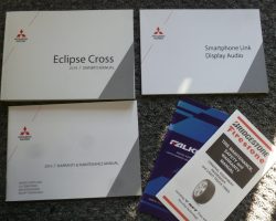 2019 Mitsubishi Eclipse Cross Owner's Manual Set