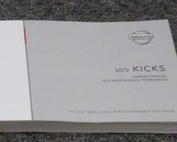 2019 Nissan Kicks Owner's Manual