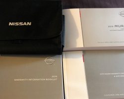 2019 Nissan Murano Owner's Manual Set