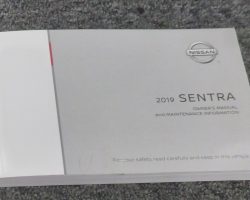 2019 Nissan Sentra Owner's Manual
