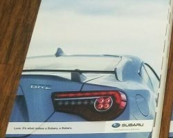 2019 Subaru BRZ Owner's Manual