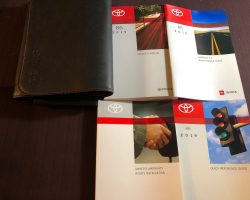 2019 Toyota 86 Owner's Manual Set