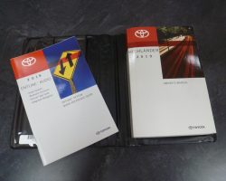 2019 Toyota Highlander Owner's Manual Set