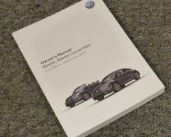 2019 Volkswagen Beetle & Beetle Convertible Owner's Manual