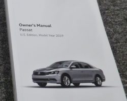 2019 Volkswagen Passat Owner's Manual