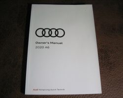 2020 Audi A6 & S6 Owner's Manual