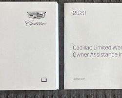 2020 Cadillac XT5 Owner's Manual Set