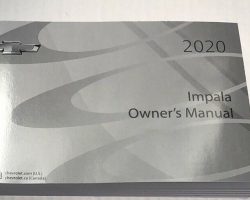 2020 Chevrolet Impala Owner's Manual