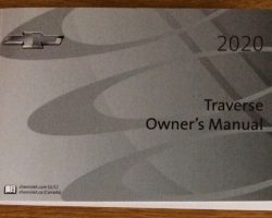 2020 Chevrolet Traverse Owner's Manual