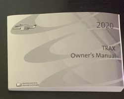 2020 Chevrolet Trax Owner's Manual