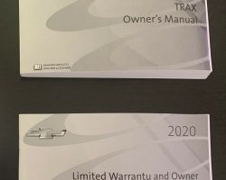 2020 Chevrolet Trax Owner's Manual Set