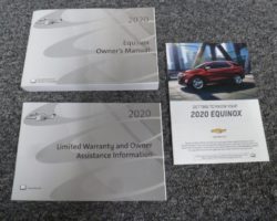 2020 Chevrolet Equinox Owner's Manual Set
