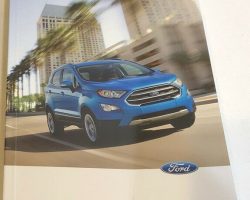 2020 Ford EcoSport Owner's Manual