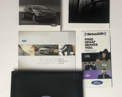 2020 Ford Fusion Owner's Manual Set