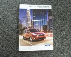 2020 Ford Transit Connect Owner's Manual