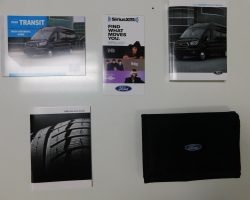 2020 Ford Transit Owner's Manual Set