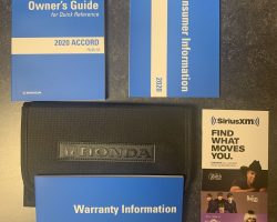 2020 Honda Accord Hybrid Owner's Manual Set