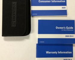 2020 Honda CR-V Owner's Manual Set