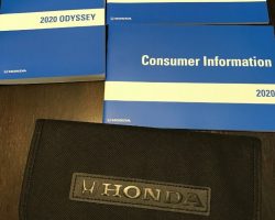 2020 Honda Odyssey Owner's Manual Set
