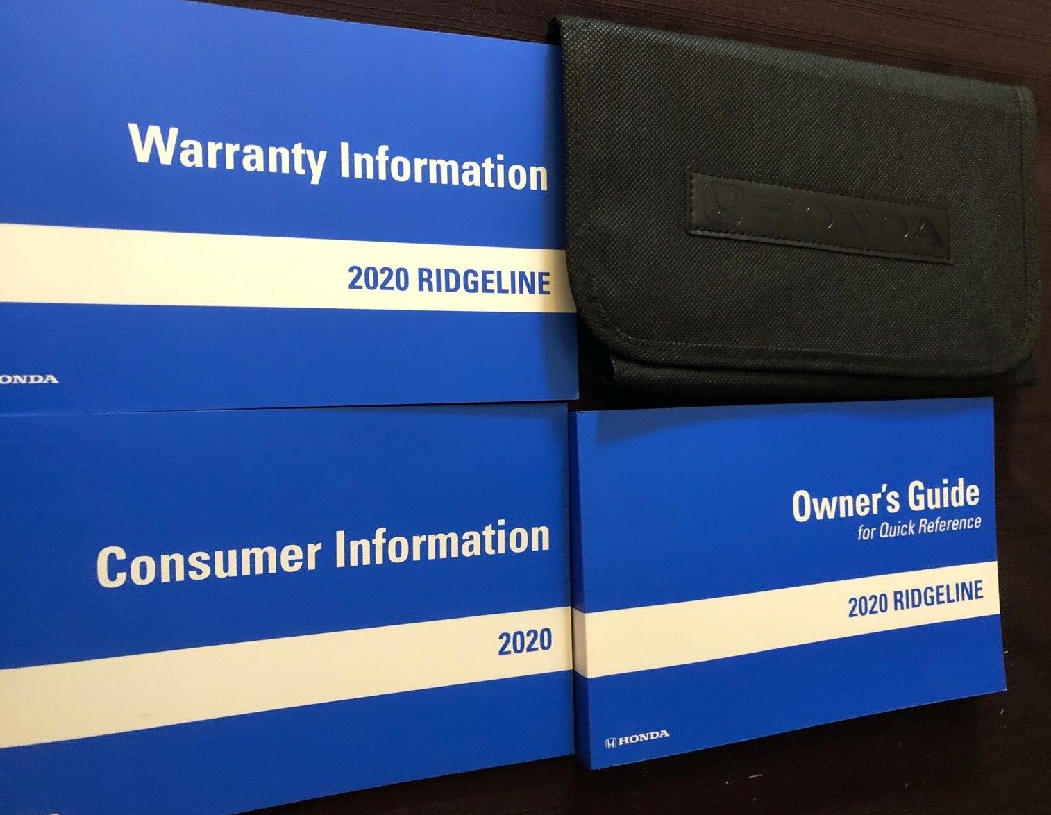 2020 Honda Ridgeline Owner's Manual Set