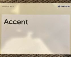2020 Hyundai Accent Owner's Manual