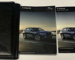 2020 Jaguar F-Pace Owner's Manual Set