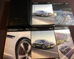 2020 Jaguar I-Pace Owner's Manual Set