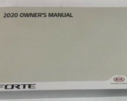 2020 Kia Forte Owner's Manual