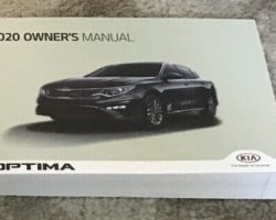 2020 Kia Optima Owner's Manual