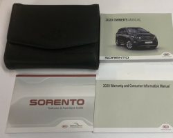2020 Kia Sorento Owner's Manual Set