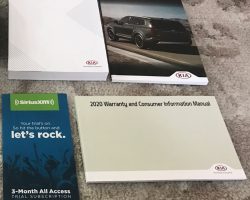 2020 Kia Telluride Owner's Manual Set
