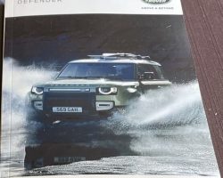 2020 Land Rover Defender Owner's Operator Manual User Guide
