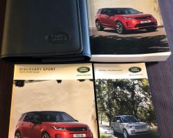 2020 Land Rover Discovery Sport Owner's Operator Manual User Guide Set