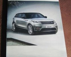 2020 Land Rover Range Rover Velar Owner's Operator Manual User Guide