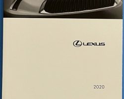 2020 Lexus ES350 Owner's Manual