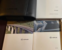 2020 Lexus GX460 Owner's Manual Set