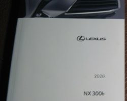 2020 Lexus NX300h Owner's Manual