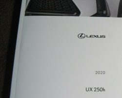 2020 Lexus UX250h Owner's Manual