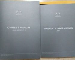 2020 Mazda CX-5 Owner's Manual Set