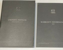 2020 Mazda CX-9 Owner's Manual Set