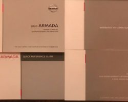 2020 Nissan Armada Owner's Manual Set
