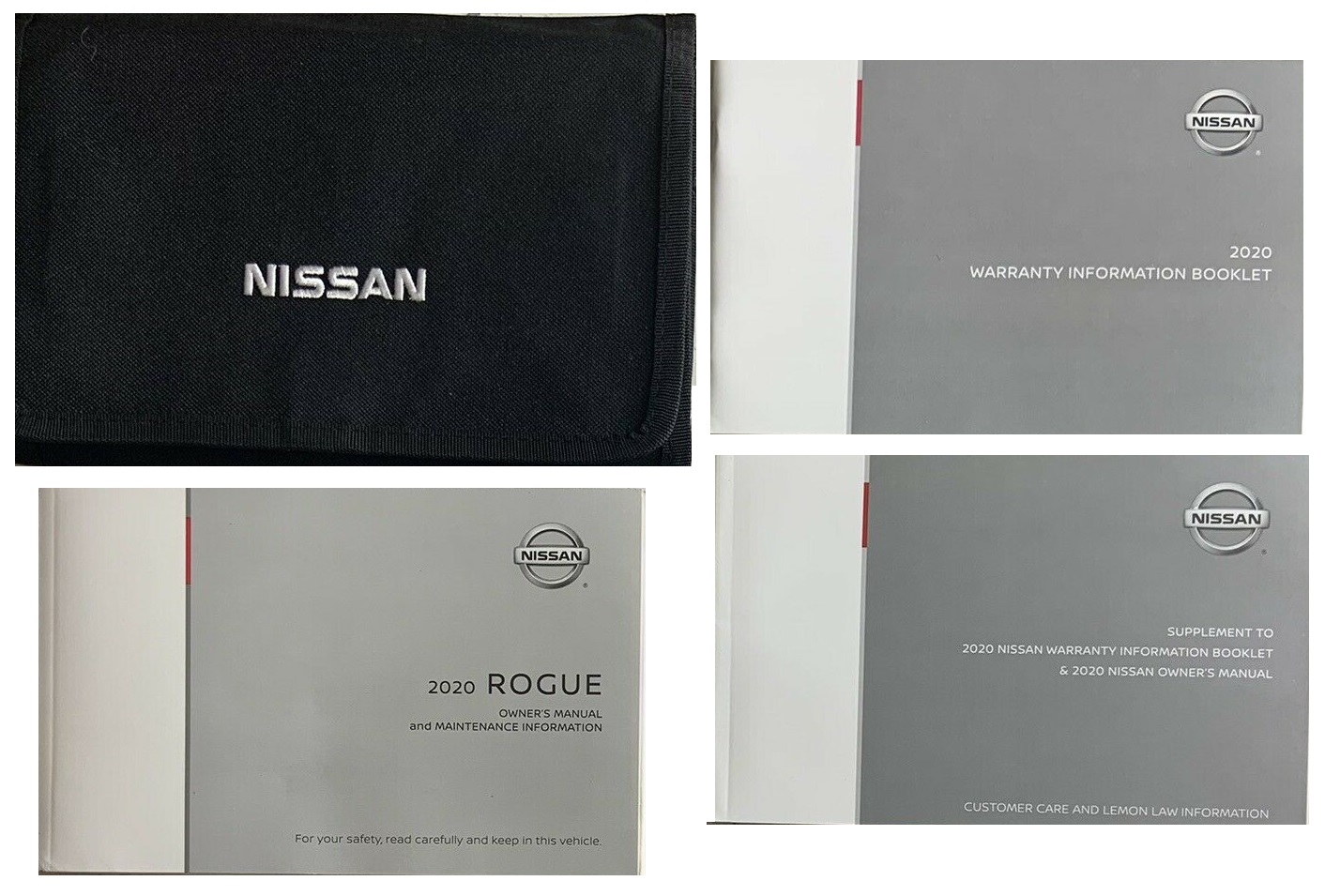 2020 Nissan Rogue Owner’s Manual Set DIY Repair Manuals