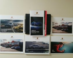 2020 Porsche 911 Owner's Manual Set